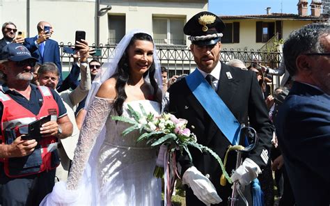 Il matrimonio di Luisa Corna con Stefano Giovino. FOTO